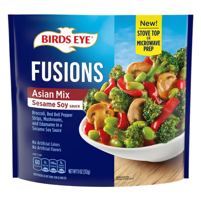 Fusions, Asian Mix Sesame Soy Sauce, Frozen Side Dish