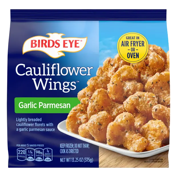 Garlic Parmesan Cauliflower Wings Frozen