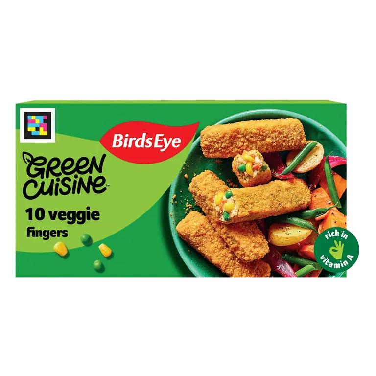 Green Cuisine Vegan Veggie Fingers x10 284g