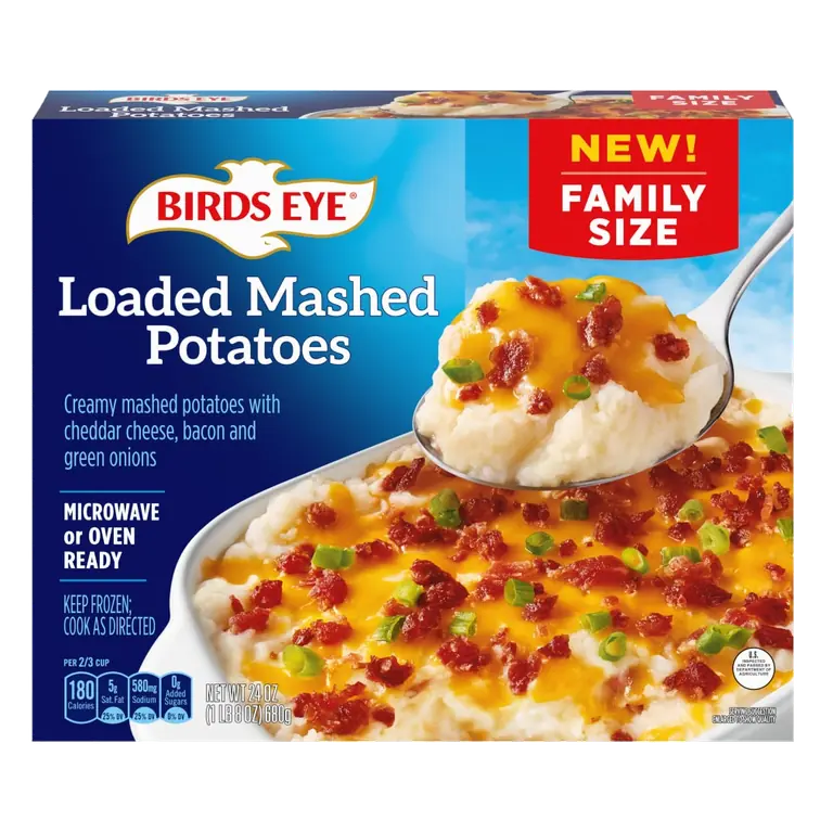 Loaded Mashed Potatoes, Family Size Frozen Potato Side Dish