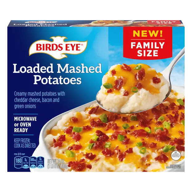 Loaded Mashed Potatoes Family Size Frozen