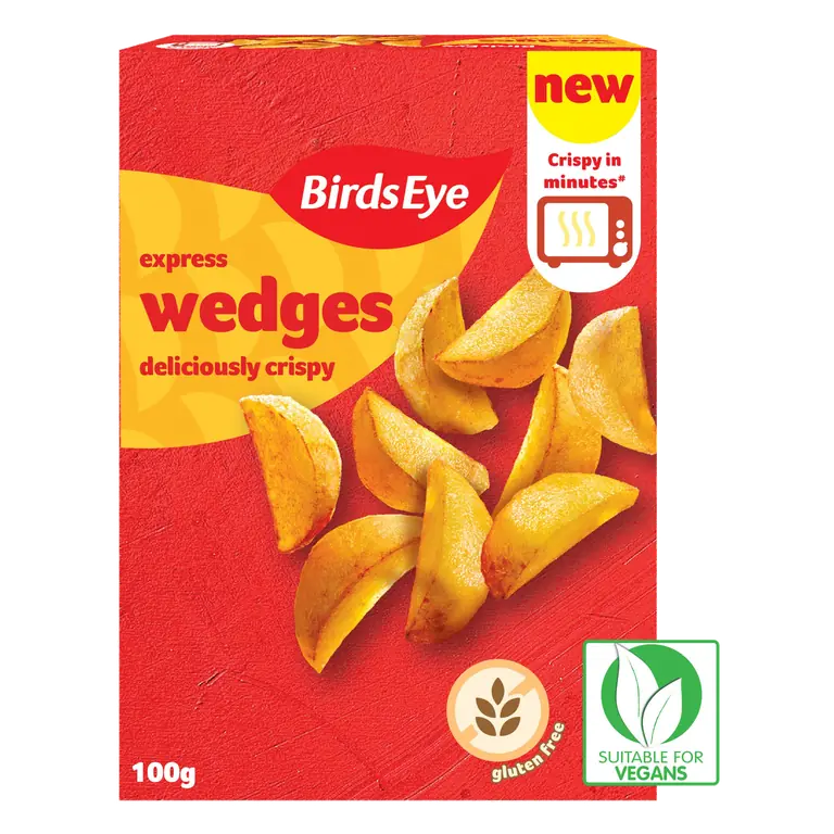 Microwave Express Wedges 2x100g