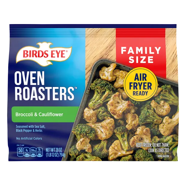 Oven Roasters Broccoli & Cauliflower Family Size Frozen