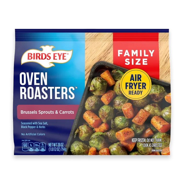 Oven Roasters Brussels Sprouts & Carrots, Frozen Vegetables