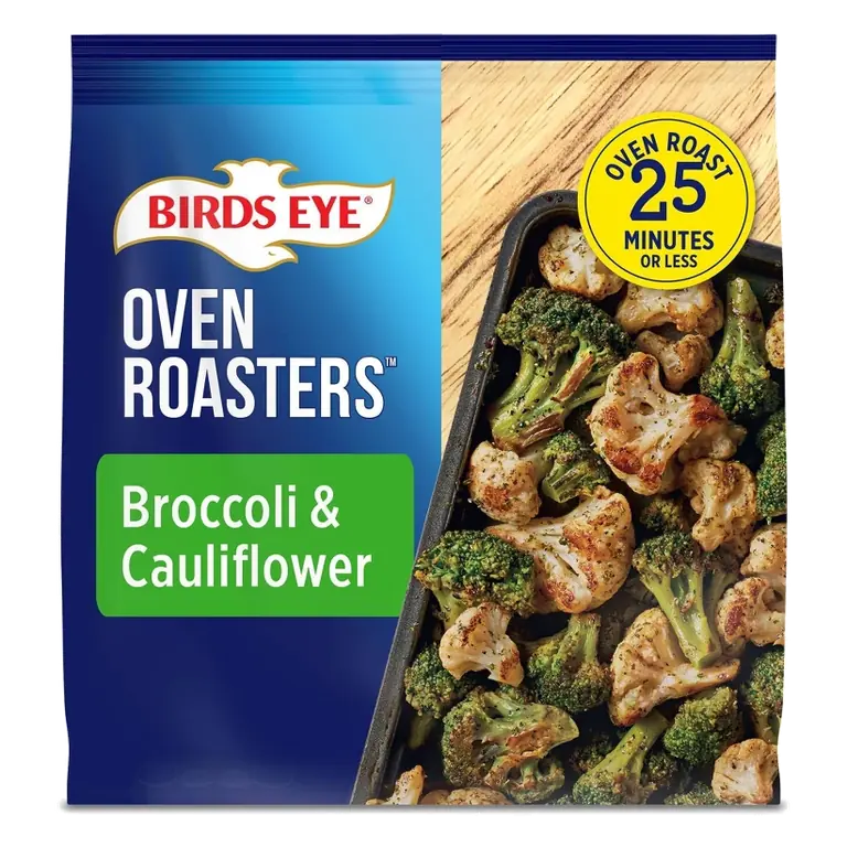 Oven Roasters, Seasoned Broccoli and Cauliflower, Frozen Vegetables