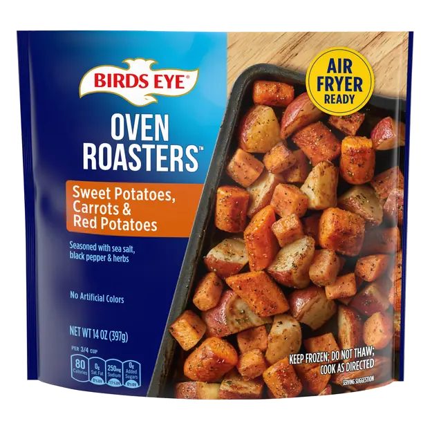 Oven Roasters Sweet Potatoes Carrots & Red Potatoes Frozen