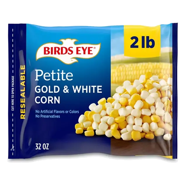 Petite Gold and White Corn, Frozen Vegetables