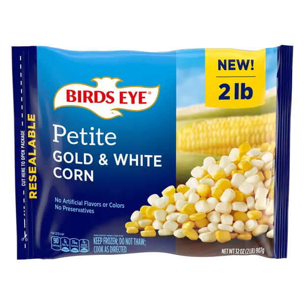 Petite Gold & White Corn Frozen