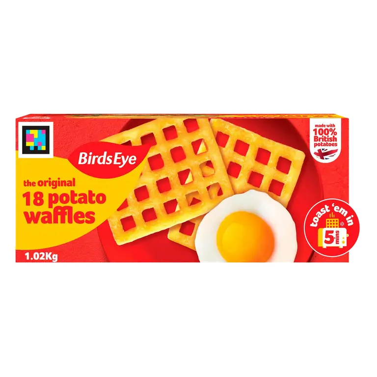 Potato Waffles x18 1.02kg