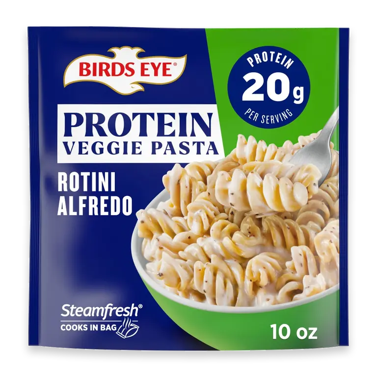 Protein Veggie Pasta with Alfredo, 20g of Protein, Frozen Side