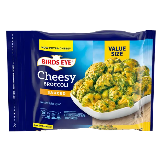 Sauced Cheesy Broccoli Value Size Frozen