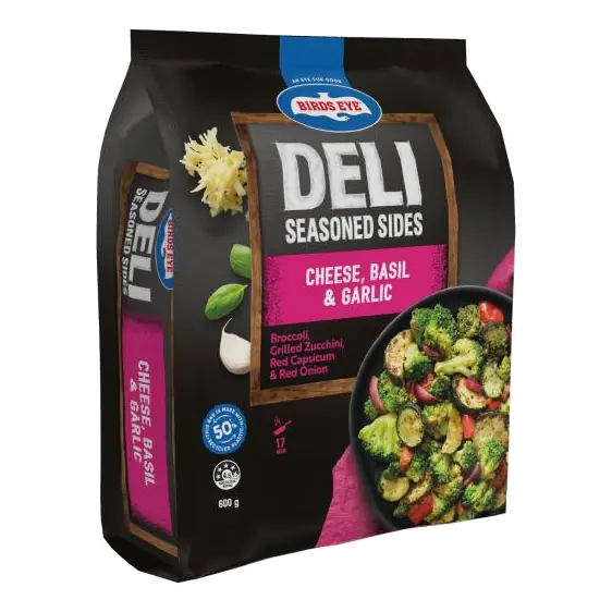 Seasoned Sides Cheese Basil & Garlic Frozen Mixed Vegetables