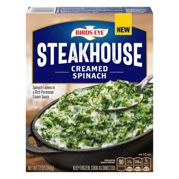 Steakhouse Creamed Spinach Frozen