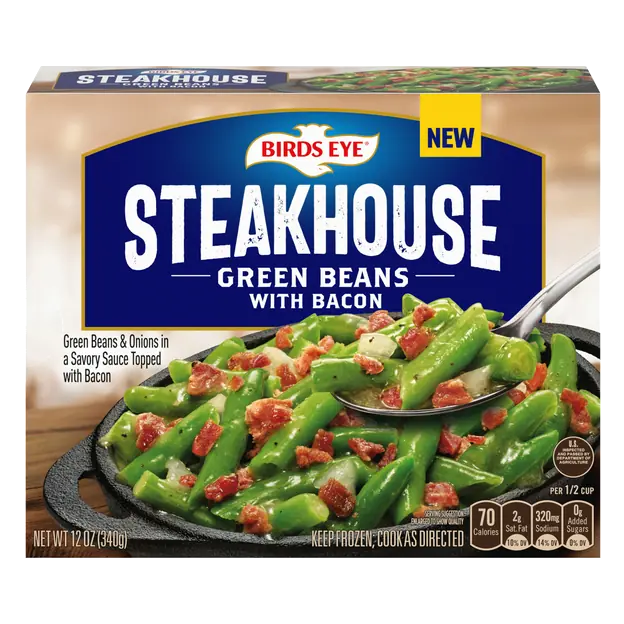 Steakhouse Green Beans with Bacon Frozen