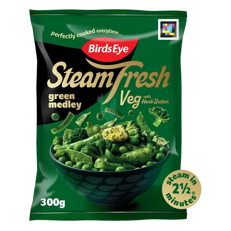 Steamfresh 2 Green Medley Steam Bags 300g