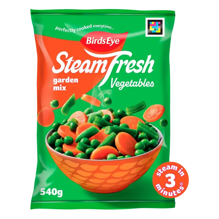 Steamfresh 4 Garden Mix Steam Bags 540g