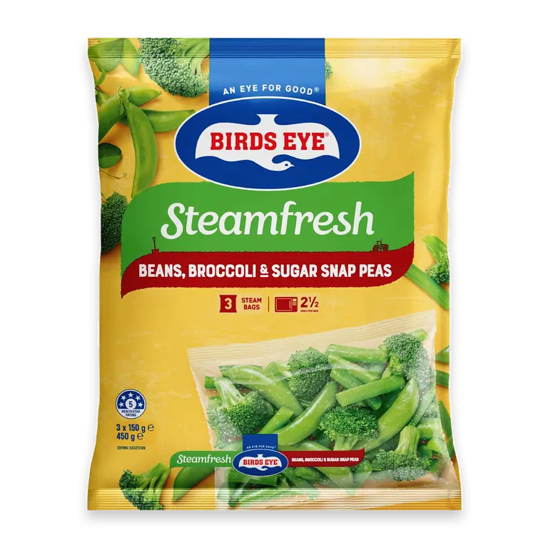 Steamfresh Beans Broccoli & Sugar Snap Peas
