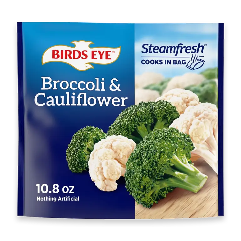Steamfresh Broccoli and Cauliflower, Frozen Vegetables