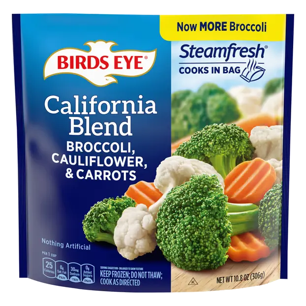 Steamfresh Carrots Broccoli & Cauliflower Frozen
