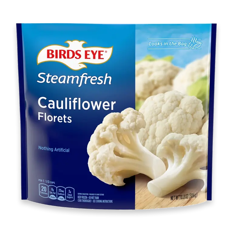Steamfresh Cauliflower Florets, Frozen Vegetables