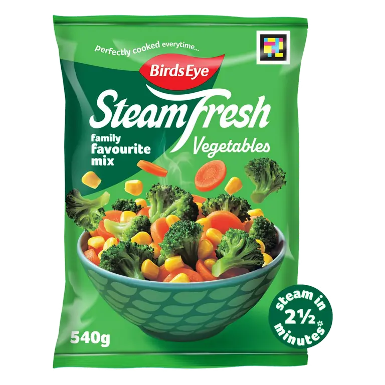 Steamfresh Family Favourites Steam Bags x4 540g