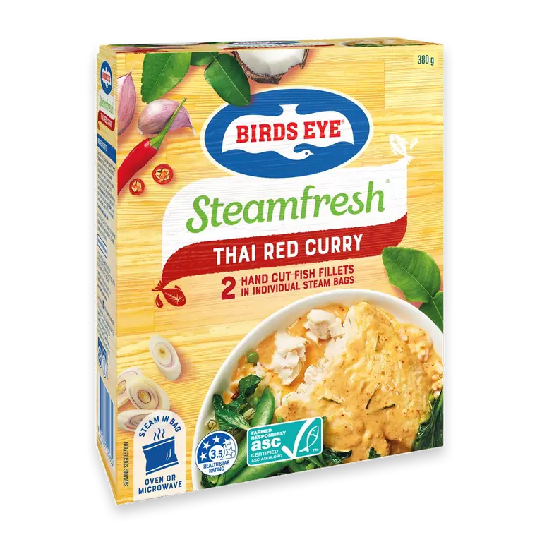 Steamfresh Fish Fillets Thai Red Curry Sauce