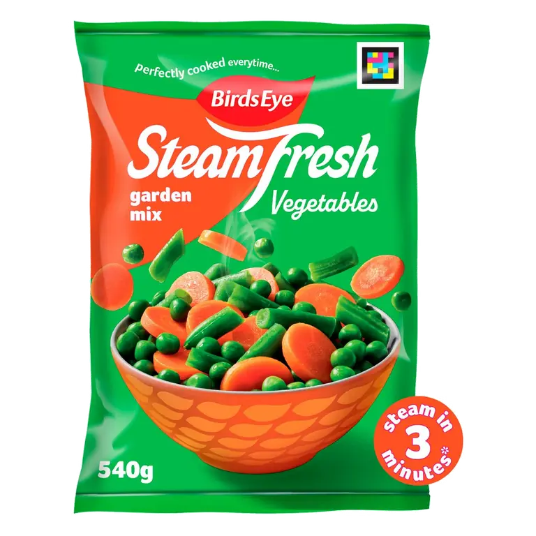Steamfresh Garden Mix Steam Bags x4 540g