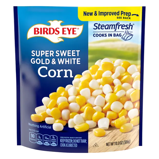 Steamfresh Gold & White Corn Frozen