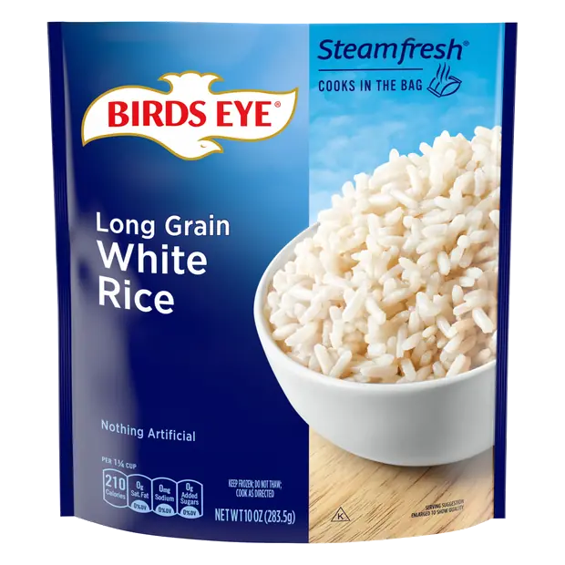 Steamfresh Long Grain White Rice Frozen