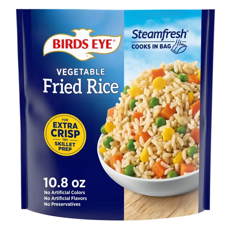 Birds Eye Steamfresh Mixed Vegetable Fried Rice, 10.8oz Bag