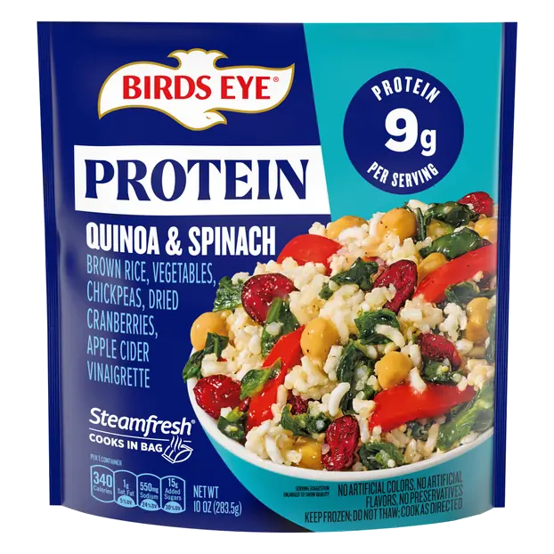 Steamfresh Power Blend Quinoa & Spinach Frozen