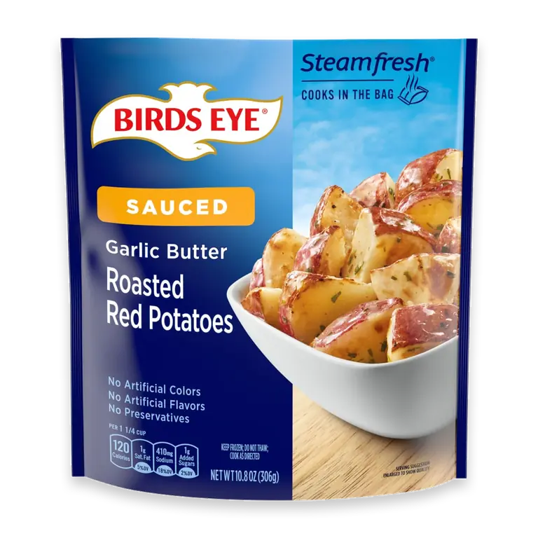 Steamfresh Roasted Red Potatoes With Garlic Butter Sauce, Frozen Side