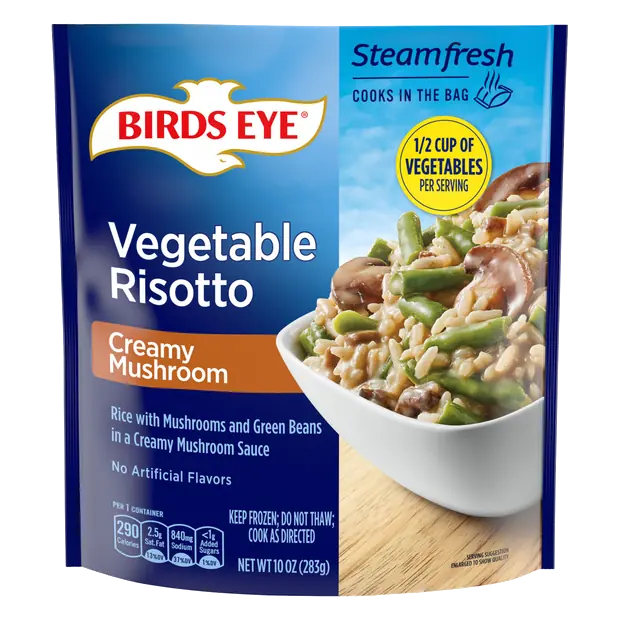 Steamfresh Sauced Mushroom & Green Bean Risotto Frozen