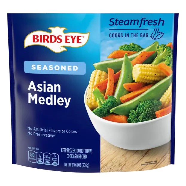 Steamfresh Seasoned Asian Medley Frozen