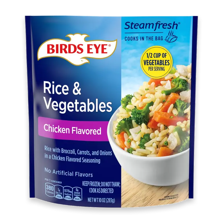 Steamfresh Seasoned Chicken Flavored Rice, Frozen Side