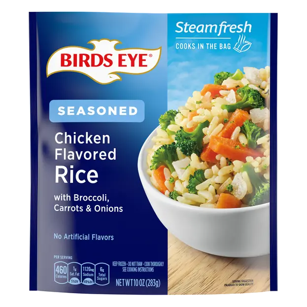 Steamfresh Seasoned Chicken Flavored Rice Frozen