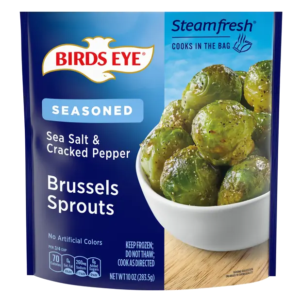 Steamfresh Seasoned Sea Salt & Cracked Pepper Brussels Sprouts