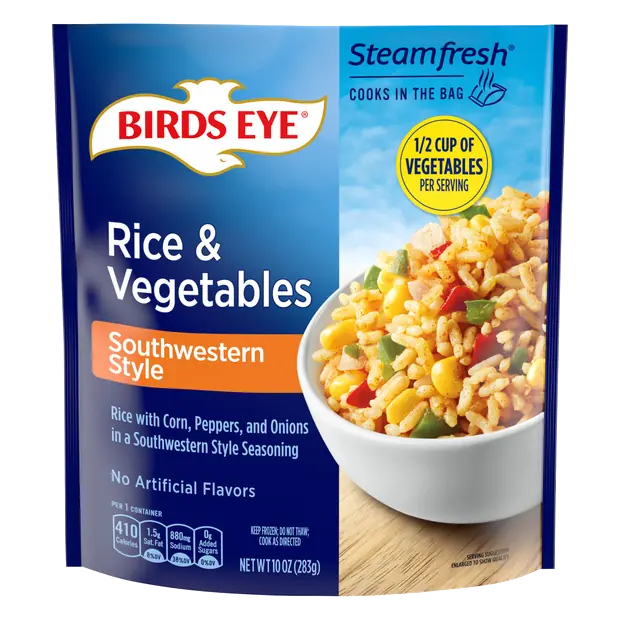 Steamfresh Seasoned Southwestern Style Rice w/Vegetables Frozen