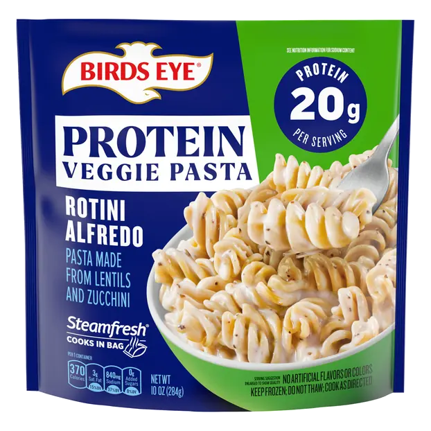 Steamfresh Veggie Pasta Rotini Alfredo Frozen