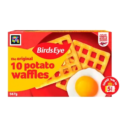 The Original Potato Waffles 10s