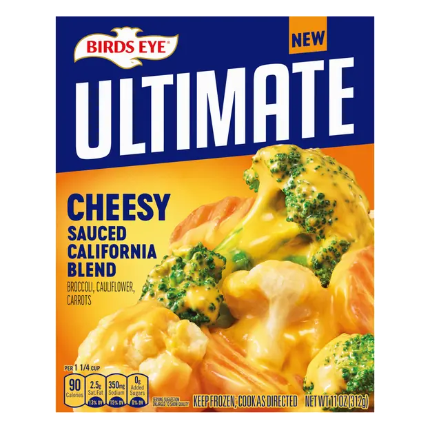 Ultimate Cheesy Sauced California Blend Frozen