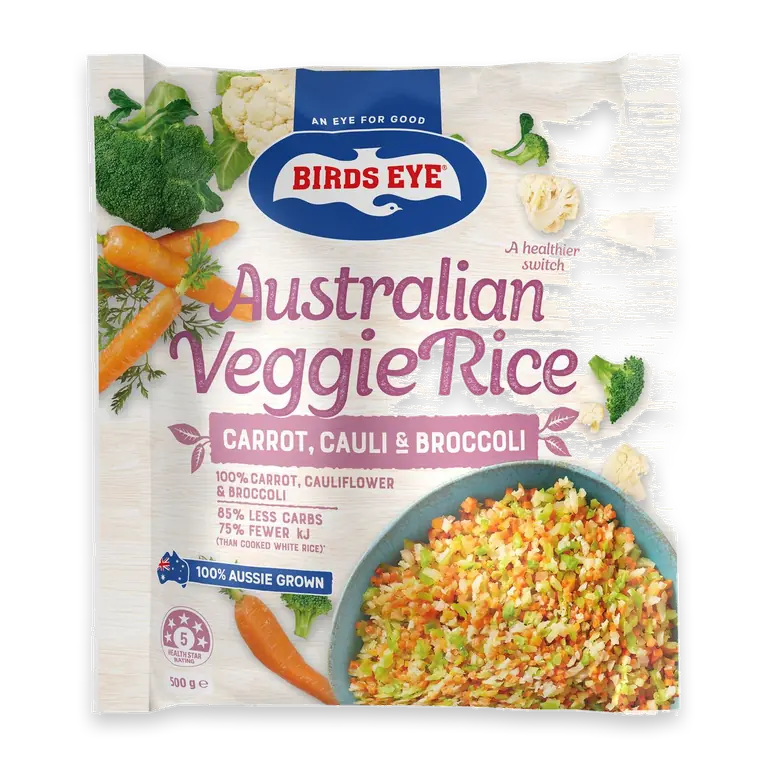 Veggie Rice Carrot Cauliflower & Broccoli