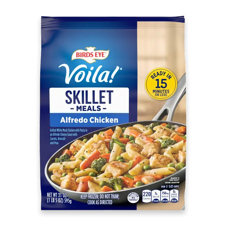 Voila! Alfredo Chicken Skillet Meals, Frozen Meal