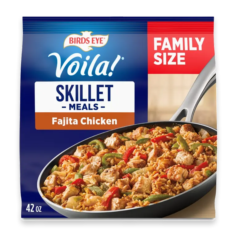 Voila! Chicken Fajita Family Size Frozen Skillet Meal