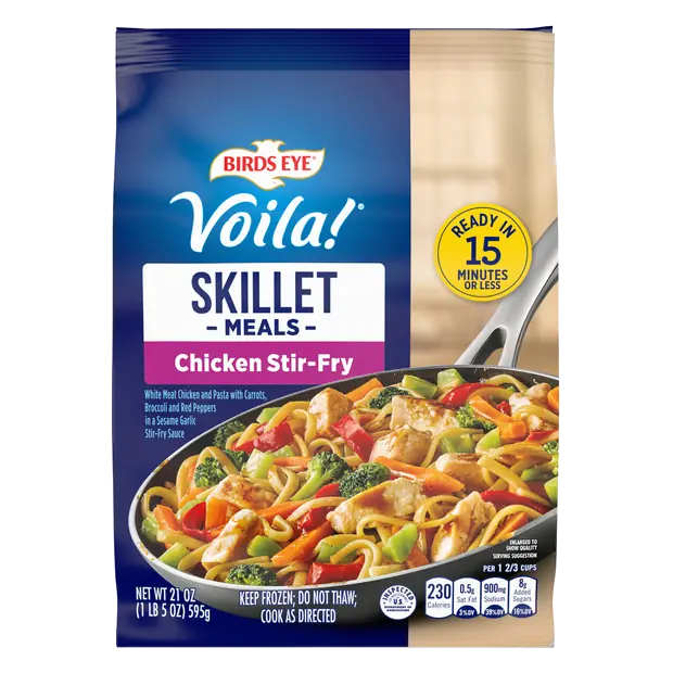 Voila! Chicken Stir-Fry Frozen Skillet Meal