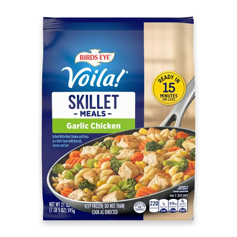 Voila! Garlic Chicken Skillet Meals, Frozen Meal