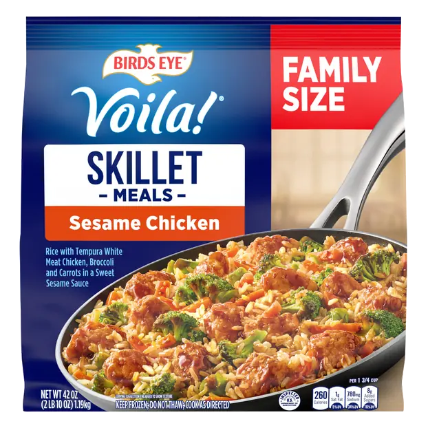 Voila! Sesame Chicken Family Size Frozen Skillet Meal