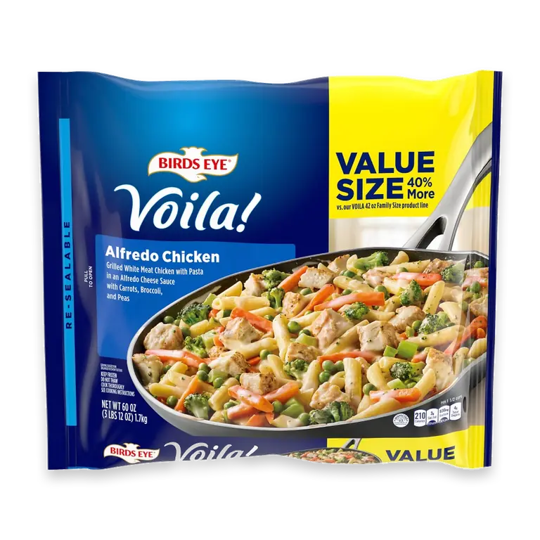 Voila! Value Size Alfredo Chicken Frozen Meal