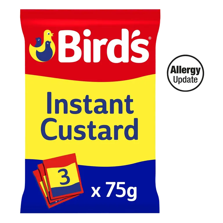Instant 3 x 75g Custard Powder Dessert Mix Sachets