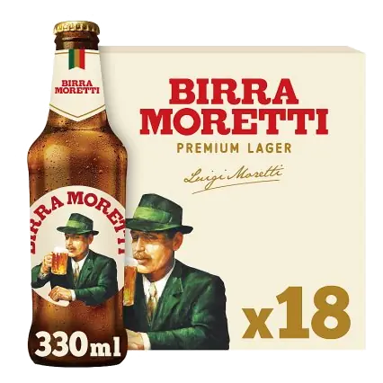 Premium Lager Beer Bottle x18 Multipack